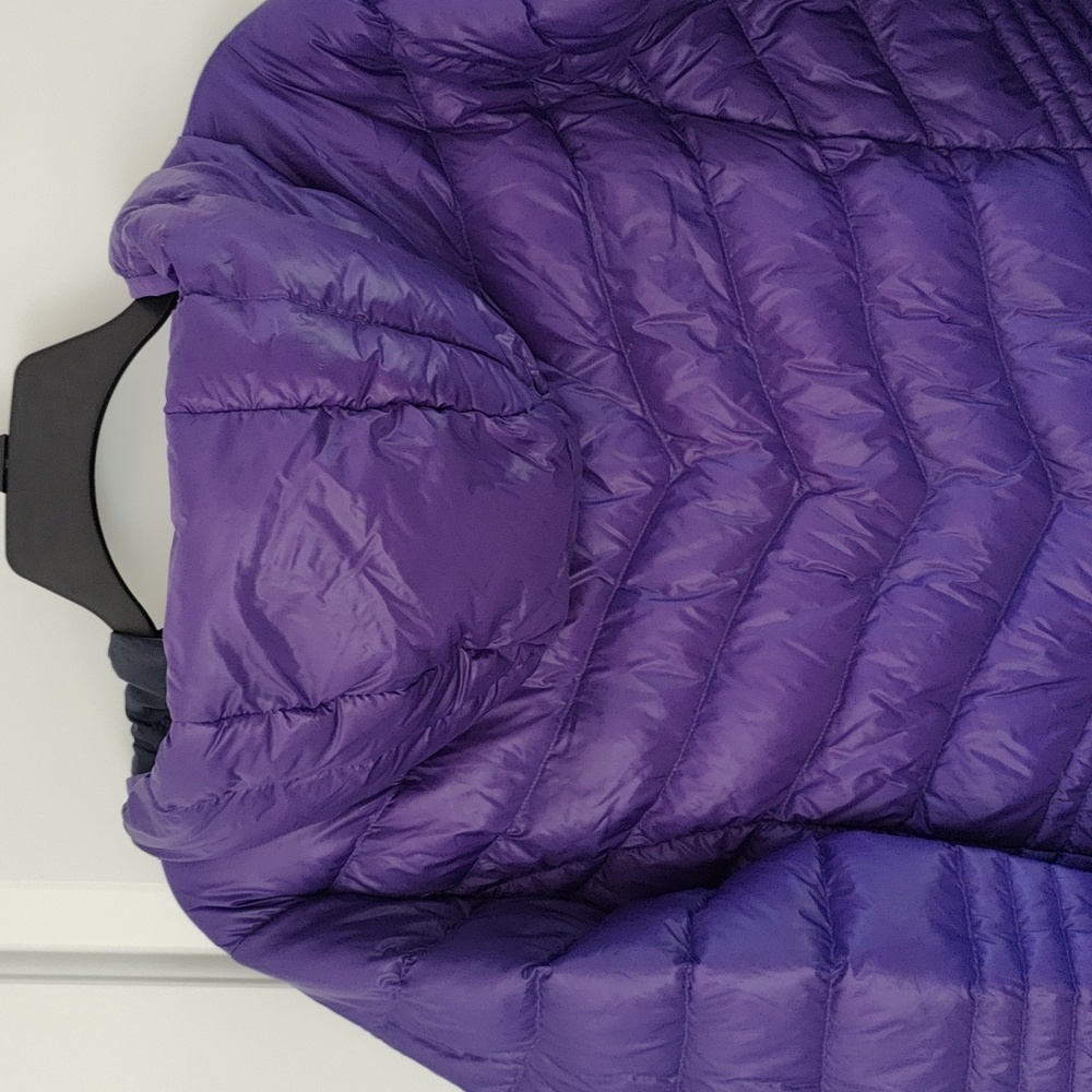 Xersion Purple Packable Down Hooded Jacket - image 5